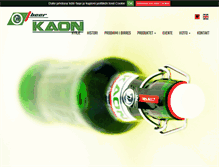 Tablet Screenshot of kaonbeer.com